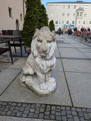 0402 Passau 03 Lion At City Hall