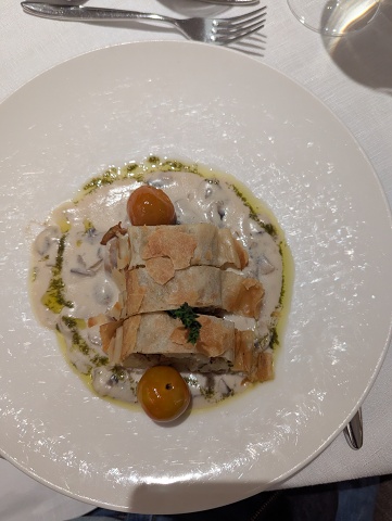 Potato & Chanterelle Strudel